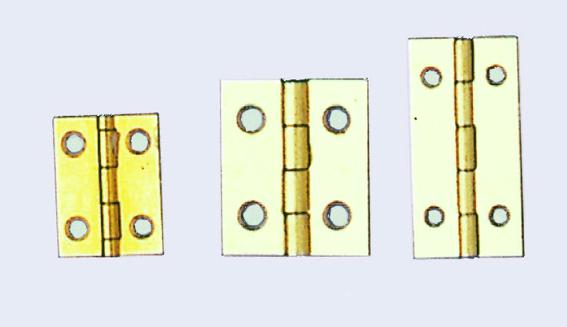 1,98 EUR/Stück Miniatur-Scharnierband 90 x 11mm 4 Stück Simprop 